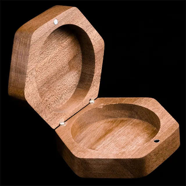 Dragon Series Small Wooden Dice Boxes | Hexagon