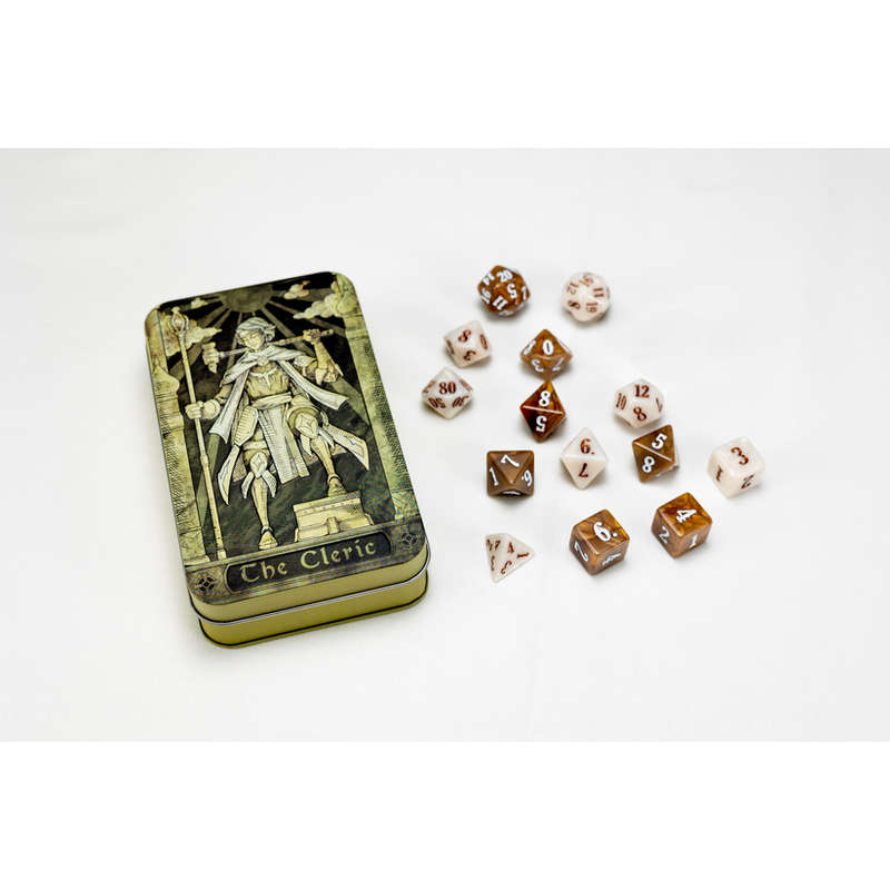 Dice Set and Tin | The Cleric