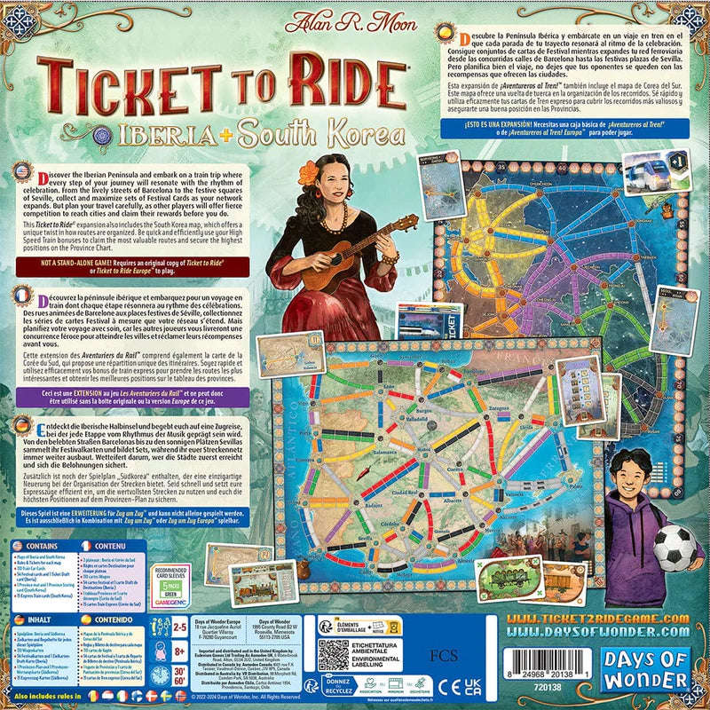 Ticket to Ride Map Collection Volume 8 | Iberia