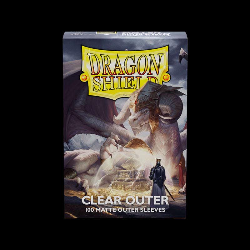 Dragon Shield - Standard Size Outer Clear Card Sleeves - Matte