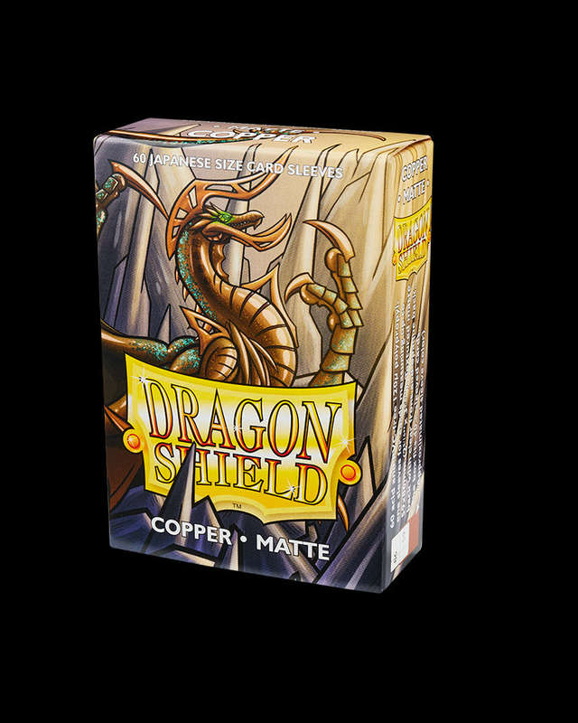 Dragon Shield Sleeves Japanese: Matte Copper (60)