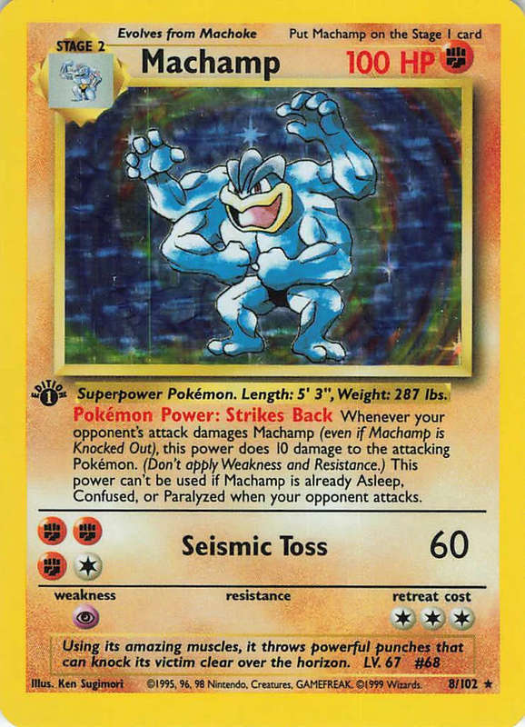 Pokemon - Machamp (8/102) - Sealed