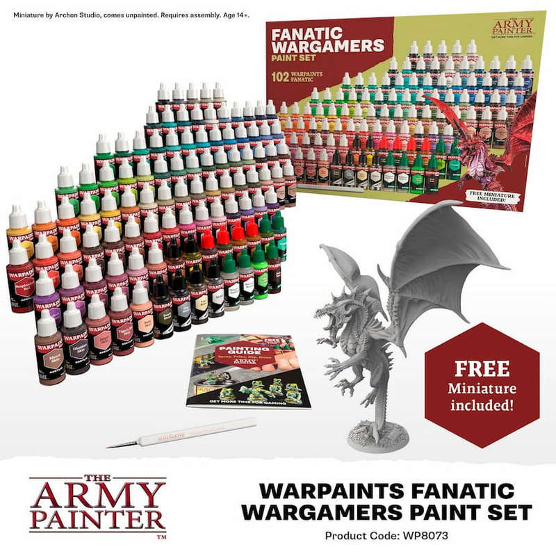 Fanatic Warpaints | Fanatic Wargamers Paint Set