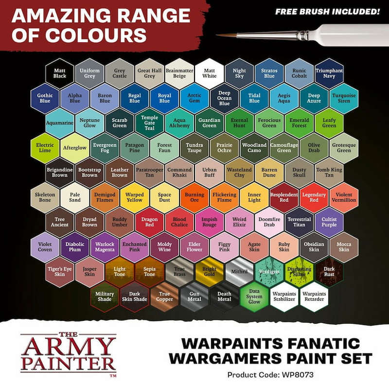 Fanatic Warpaints | Fanatic Wargamers Paint Set