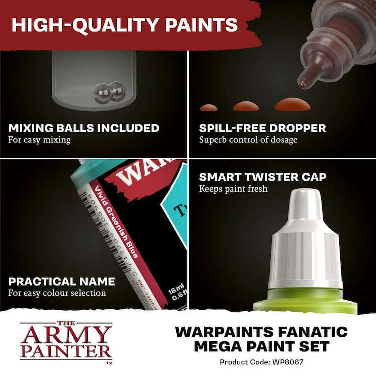 Fanatic Warpaints | Fanatic Mega Paint Set