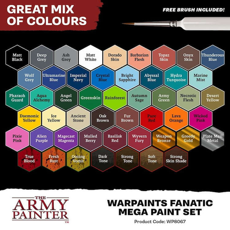 Fanatic Warpaints | Fanatic Mega Paint Set