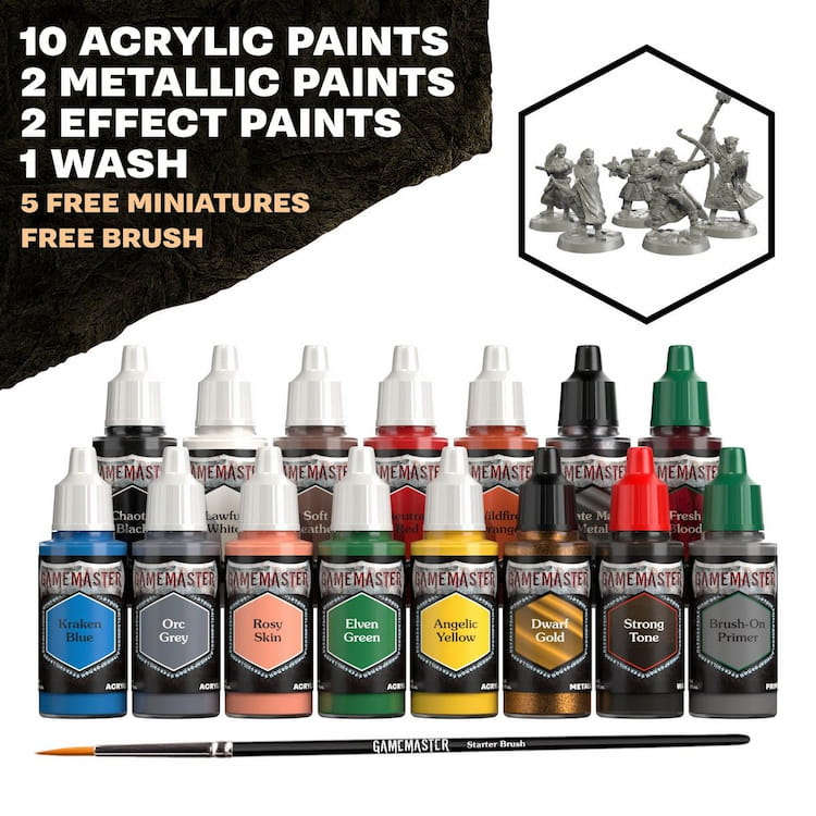 GameMaster: Adventure Starter Role-Playing Paint Set