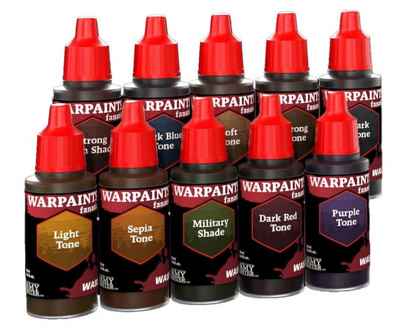 Fanatic Warpaints | Fanatic Washes Paint Set