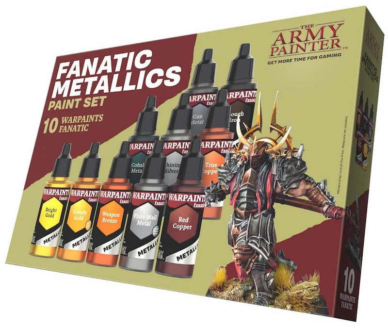 Fanatic Warpaints | Fanatic Metallics Paint Set