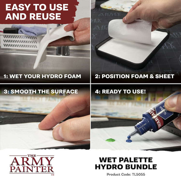 Hobby Tools - Wet Palette Hydro Bundle