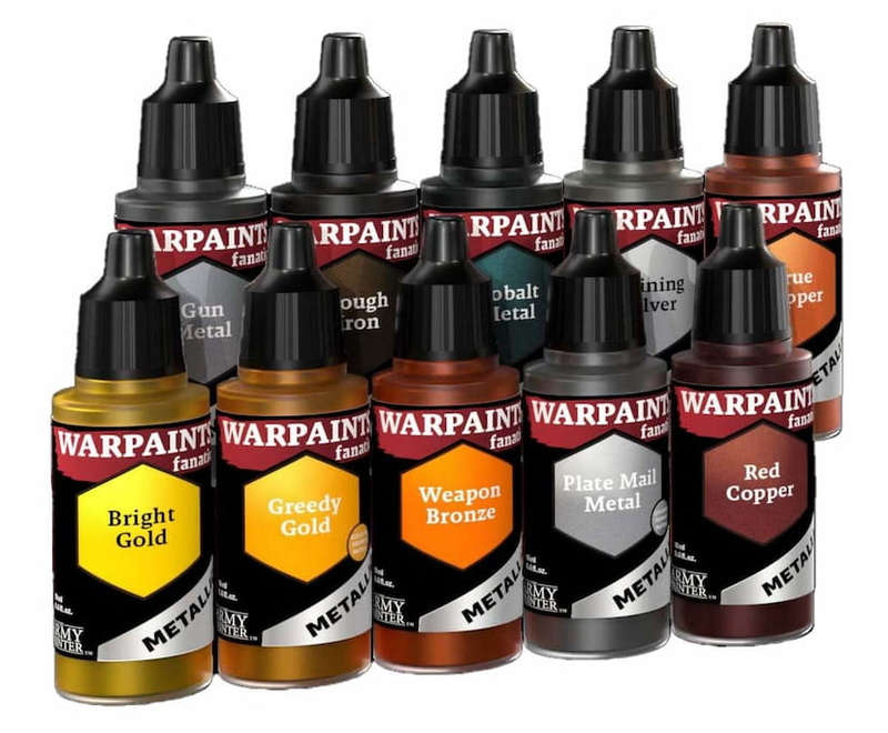 Fanatic Warpaints | Fanatic Metallics Paint Set