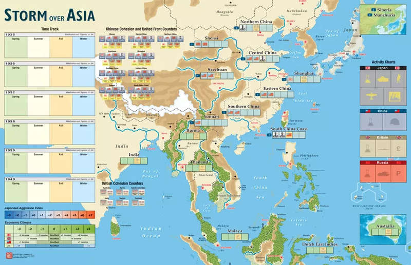 Storm over Asia