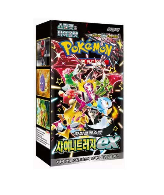 Pokemon Korean | Shiny Treasure EX sv4a | Booster Box