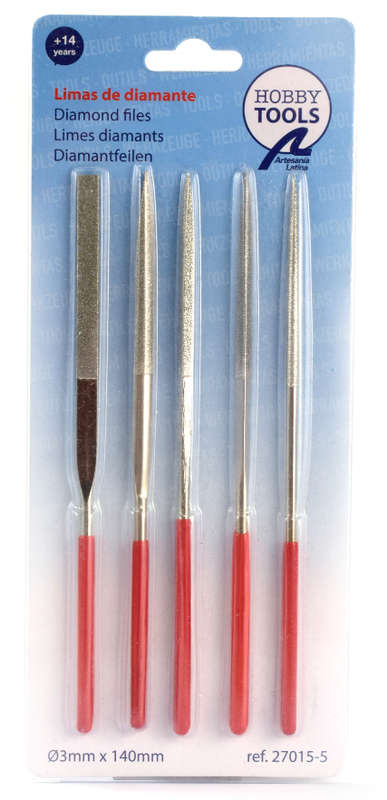 Artesania | Set of 5 Diamond Files
