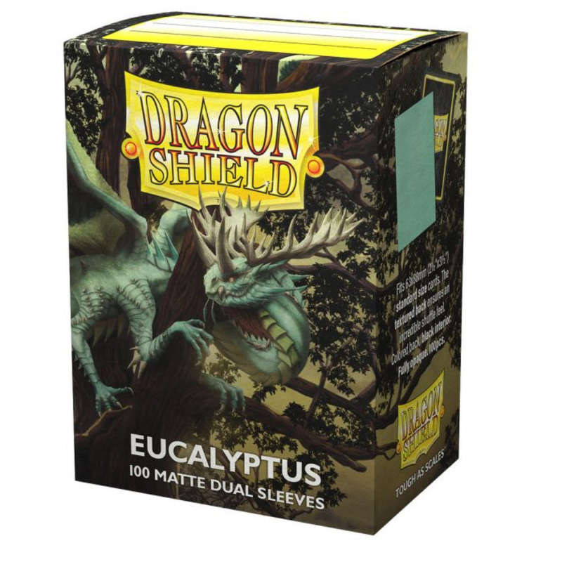 Dragon Shield Sleeves Standard: Matte Dual Eucalyptus (100)