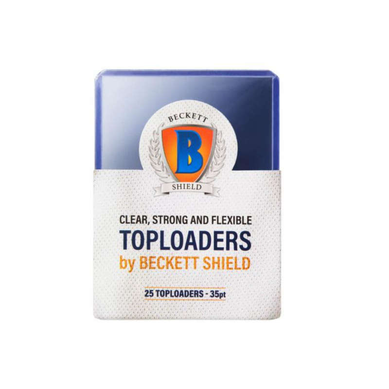 Beckett Shield Card Sleeves: Toploader 35pt