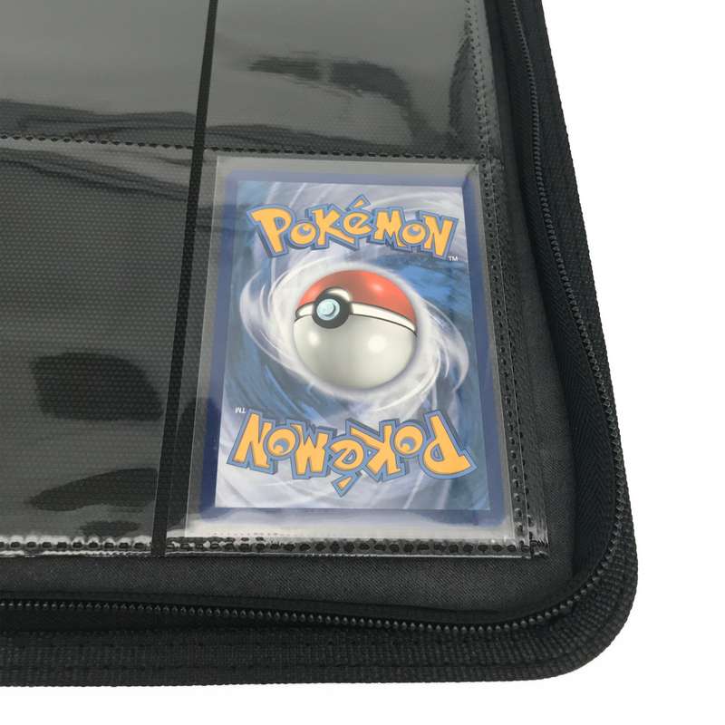 Level Up 9 Pocket Side Loading Zip Card Binder | 360 cards