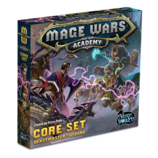 Mage Wars Academy: Core Set Beastmaster vs Wizard