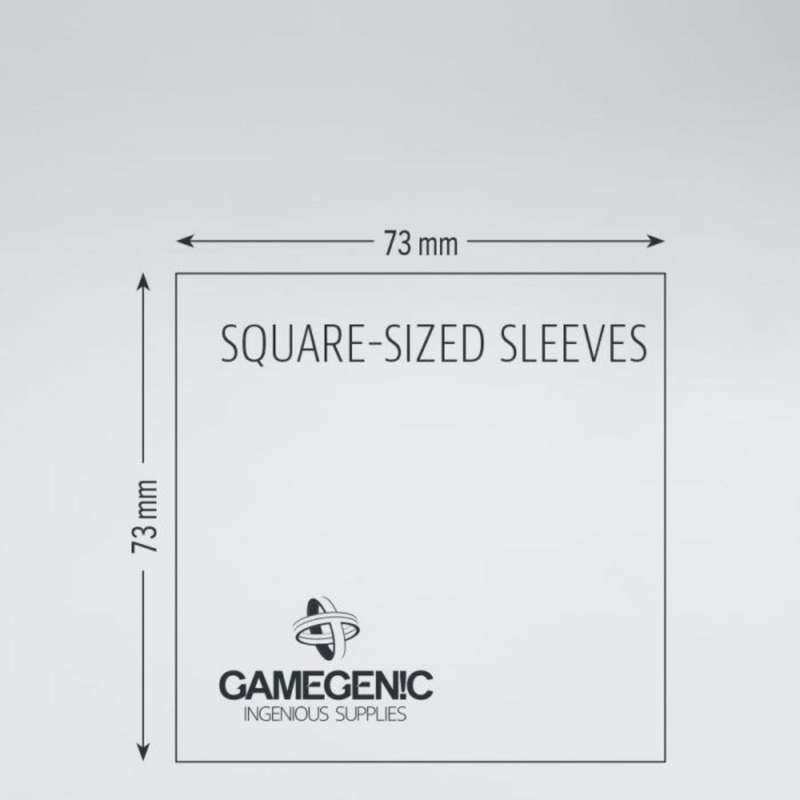 Gamegenic PRIME Sleeves: Square (Blue)