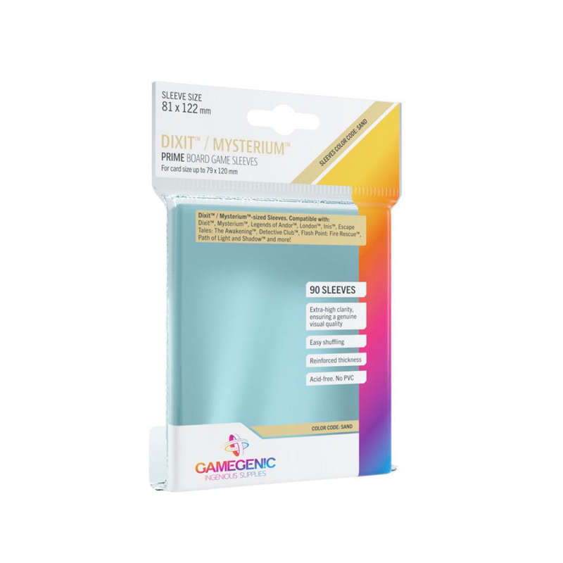 GameGenic | Prime Board Game Sleeves | Dixit (Sand)