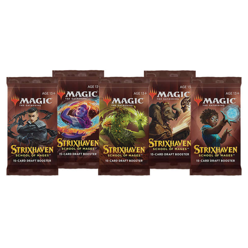 Magic: The Gathering Strixhaven School of Mages Draft Booster