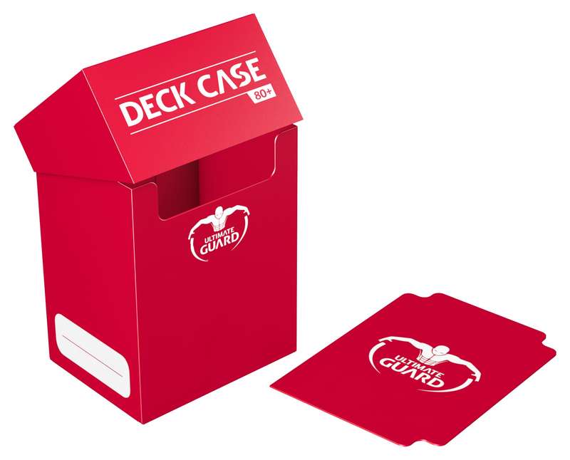 UGD - Deck Case 80+ Std Size Red