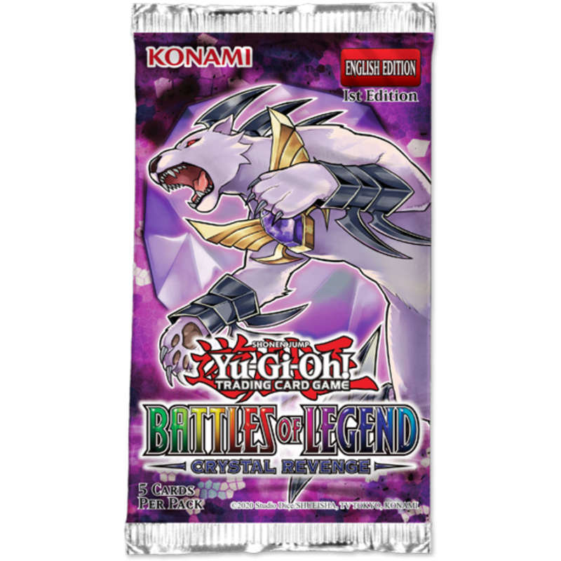 Yu-Gi-Oh! Battles of Legend Crystal Revenge Booster Box