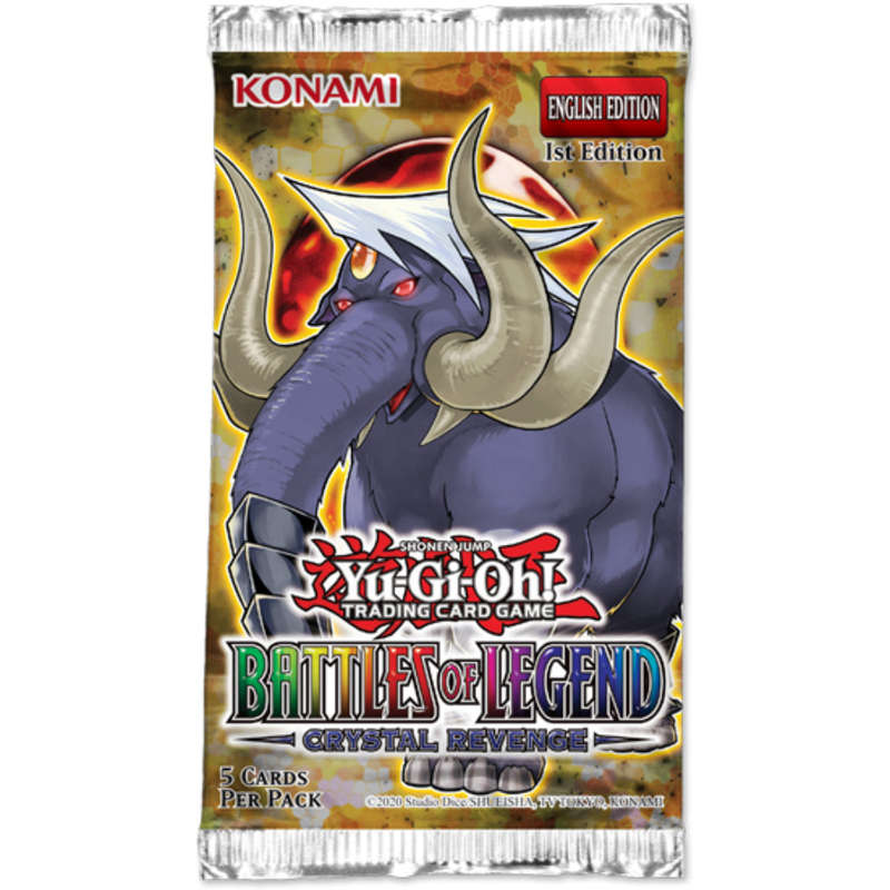 Yu-Gi-Oh! Battles of Legend Crystal Revenge Booster Box