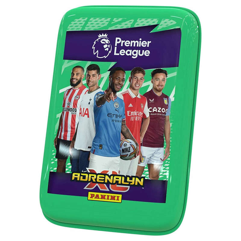 Premier League Adrenalyn Pocket Tin 2023 | Green Mini Tin