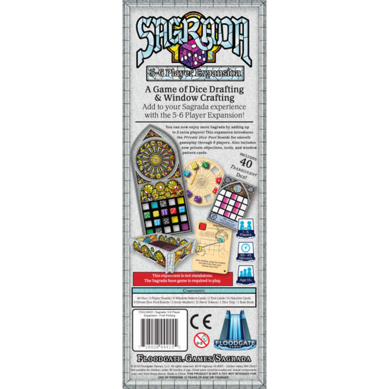 Sagrada 5&6 Player Expansion