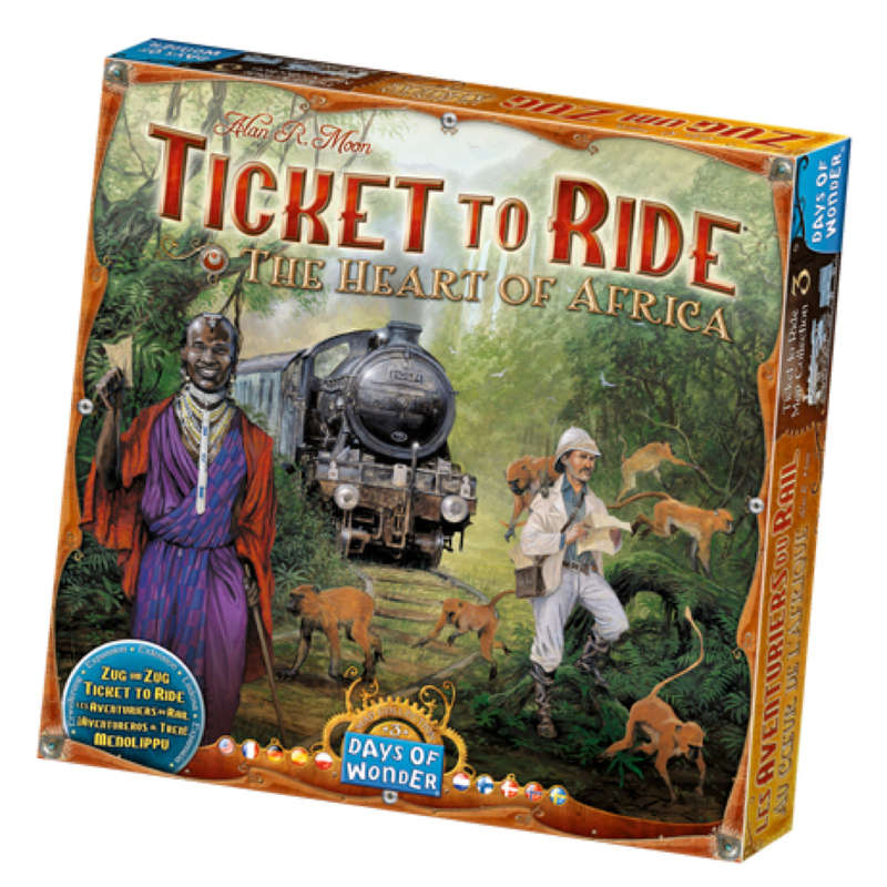 Ticket to Ride Map Collection Volume 3 | Africa