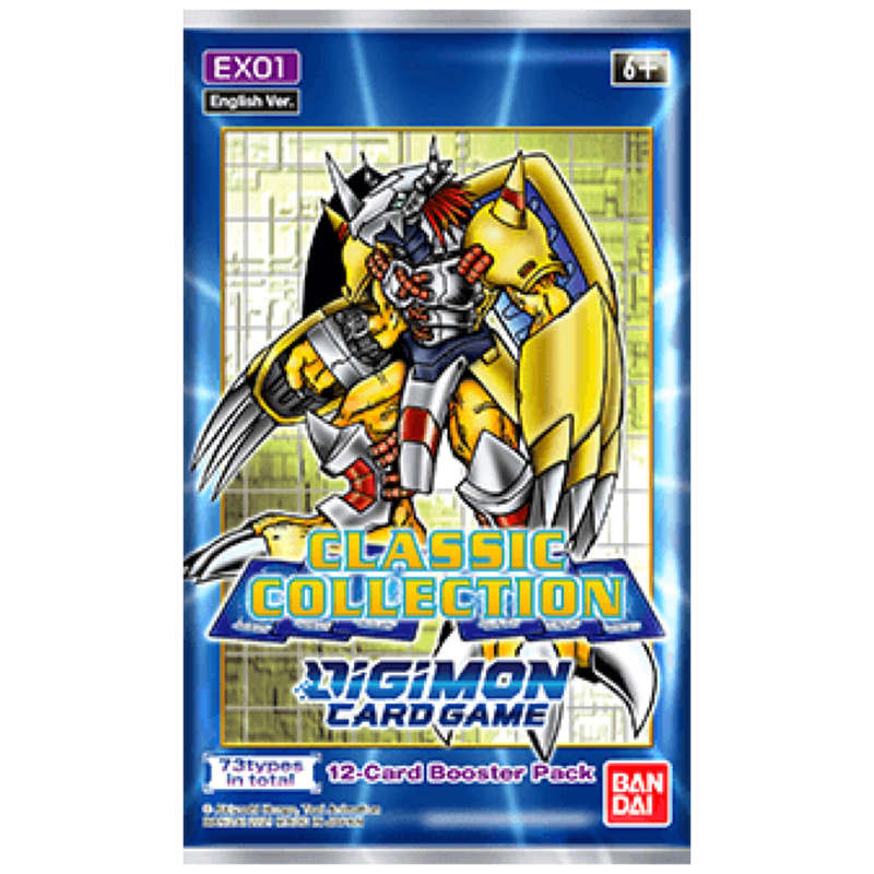 Digimon Card Game | Classic Collection EX-01 Booster Pack