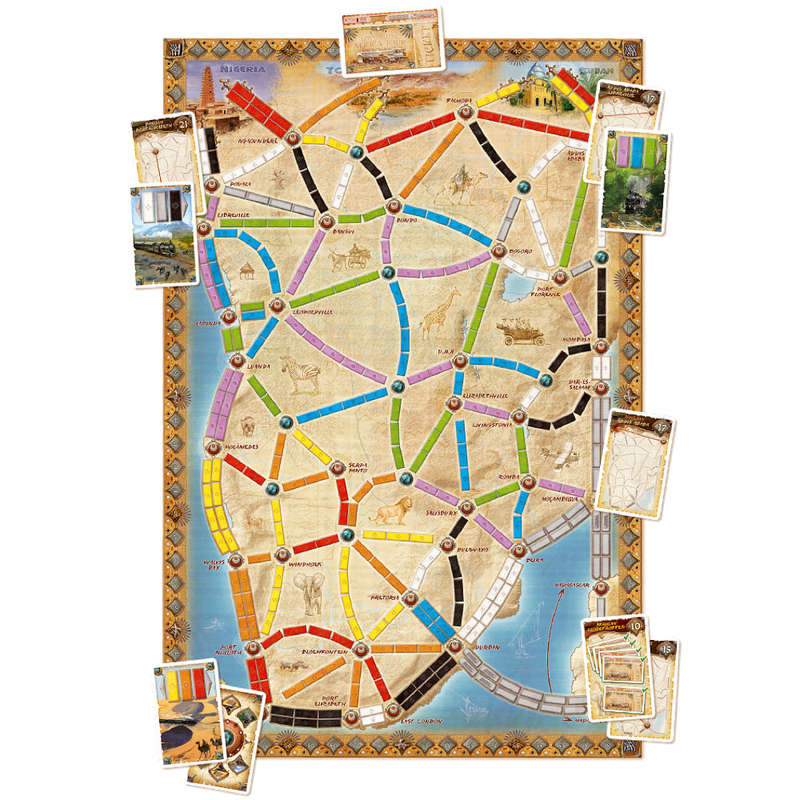 Ticket to Ride Map Collection Volume 3 | Africa