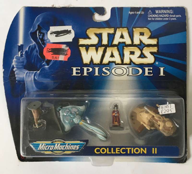 Star Wars Episode 1 Collection 2 1997 Micro Machines Galoob Products in original packaging - Die ...