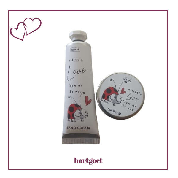 Handcream & Lip Balm:  A little love from me to you