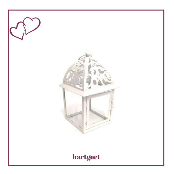 Small Antique White Lantern
