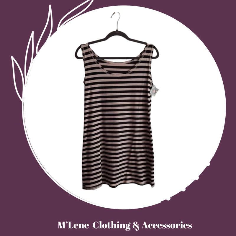 Black & Stone Shift Dress - Earth Angel Clothing