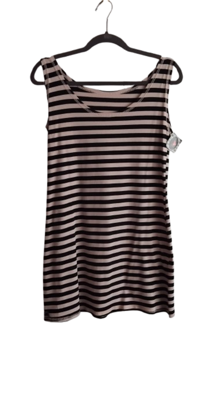 Black Mesh Dress & Leggings and Black & Stone Shift Dress - M