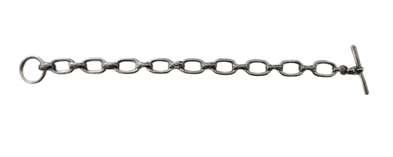 Miglio Burnished Silver Bracelet