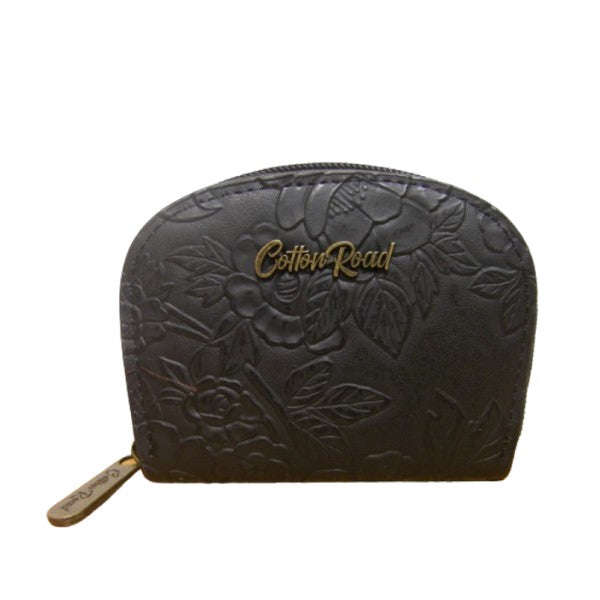 Cotton Road Card Purse - Black
