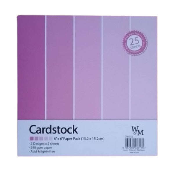 Cardstock  - Small - Pink