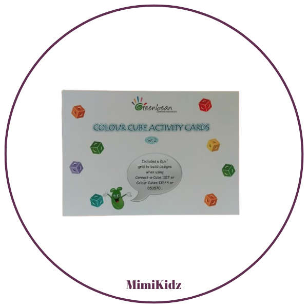 Greenbean Colour Cube Activity Cards - Set 2