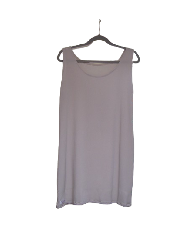 Lace Dress & Sleeveless Shift Dress - Cream - XL