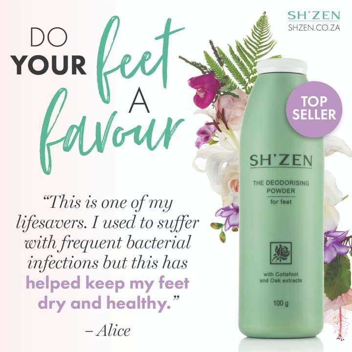 Sh'Zen Deodorising powder for feet (100g)