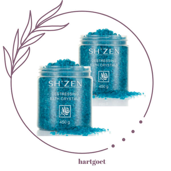 Sh'Zen Destressing Bath Crystals (450g) x 2