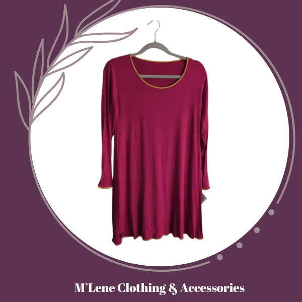 Cerise Pink Dress/Top - M