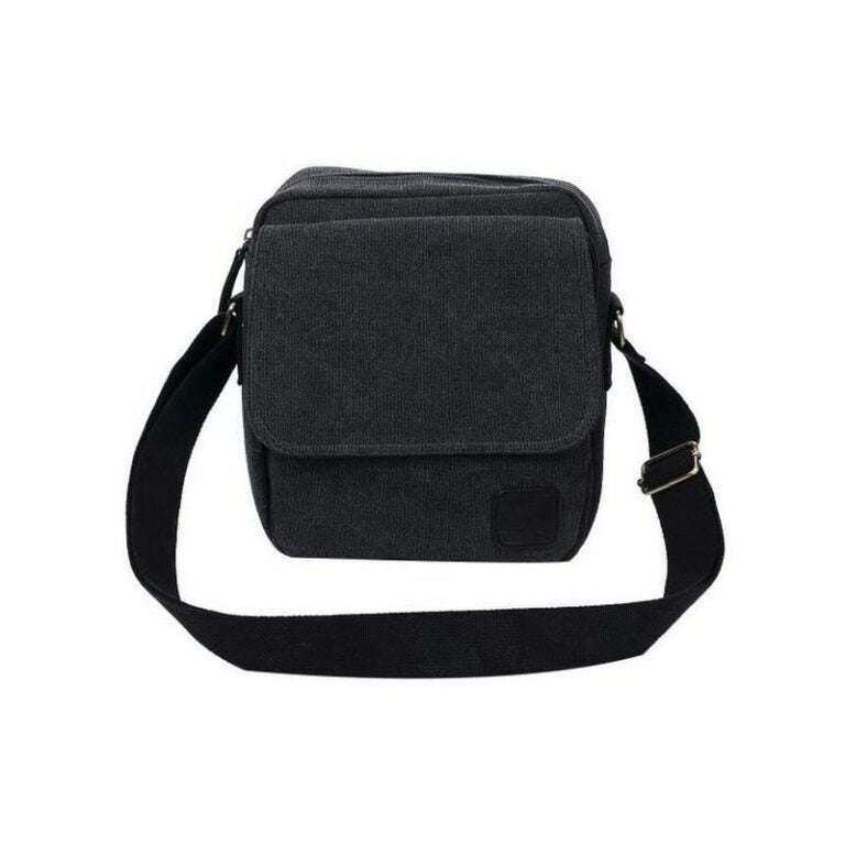 Classic Canvas Utility Bag - Black