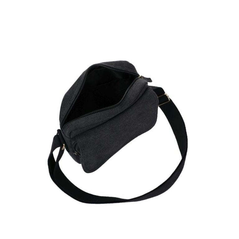 Classic Canvas Utility Bag - Black