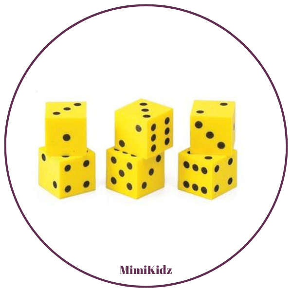 Foam Dice - Dots