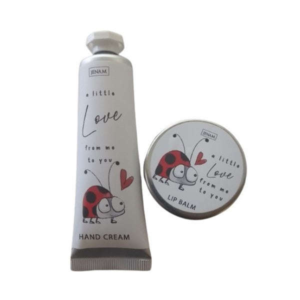 Handcream & Lip Balm:  A little love from me to you